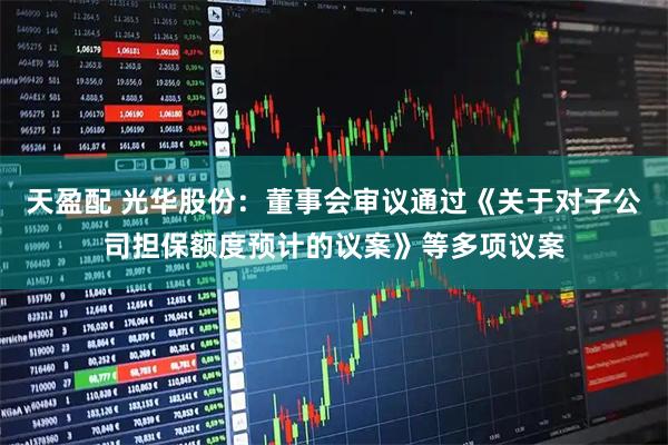 天盈配 光华股份：董事会审议通过《关于对子公司担保额度预计的议案》等多项议案
